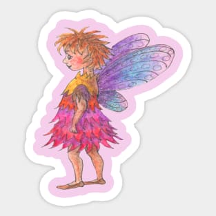 Fairy Gemima looking for trouble - as usual Sticker